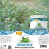 SPA REDI - Body and Foot Cream Mask, Mint and Eucalyptus, 16 Oz - Pedicure Massage for Tired Feet and Body, Hydrating, Fresh Skin