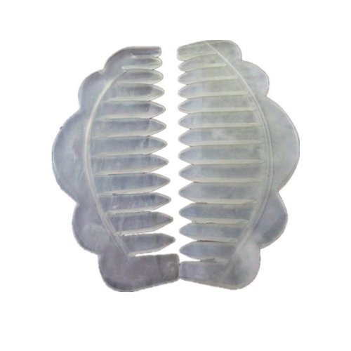 Evwoge 2pcs Jade Hair Comb, Jade Head Therapy Massage Comb, Hair Comb Scalp Massager,Jade Massager for Scalp Care