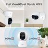 ARENTI 5g Security Camera Indoor, 4MP WiFi Cameras for Home Security, Wired Pet Dog Camera with Phone App 2.4/5Ghz PTZ Baby Monitor, Motion Detection, Auto-Tracking, 2-Way Talk, Night Vision, 2PC