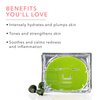 100% PURE Green Tea Water Bomb Mask (1 PC), Hydrating Face Mask with Hyaluronic Acid, Skin Care, Anti-Aging, Toning and Soothing Face Care - 1 PIECE