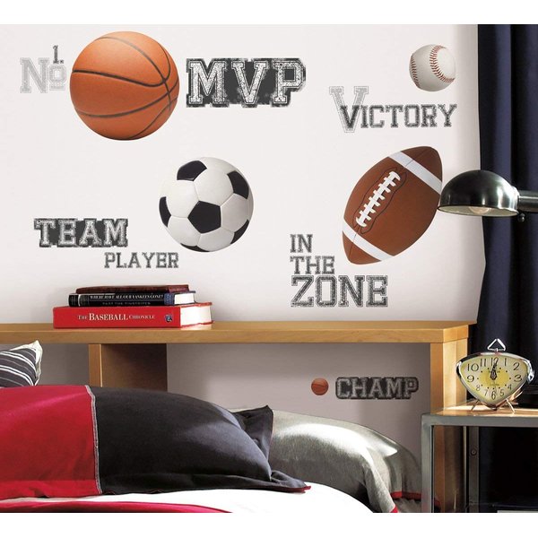 All Star Sports Wall Decal Cutouts