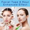360Pcs Face Lift Tape Instant Face Lift and Shape V Face Stretchable Face Tape Lifting Invisible Tape Facial Tape for Jowls Double Chin Eyes Skin Facial Wrinkles