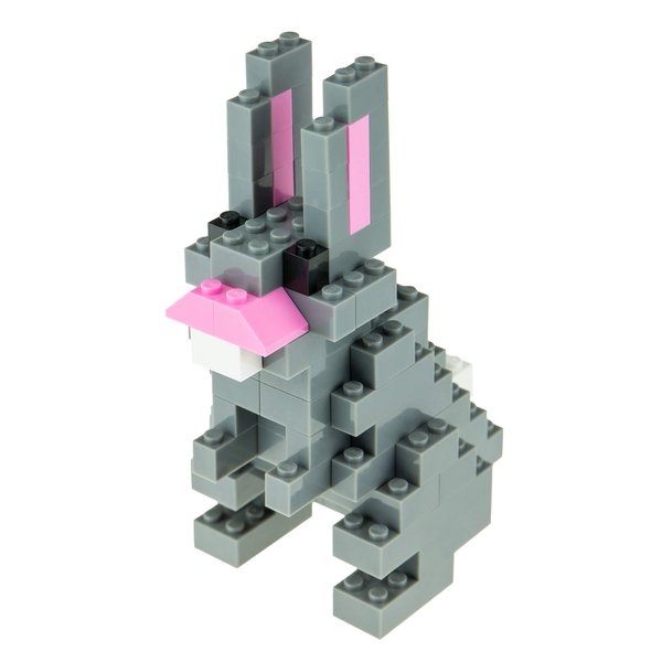 Strictly Briks Compatible with Lego Easter Building Bricks & Blocks Set, Easter Bunny Decoration & Toy for Easter Baskets, 73 Pieces, Construction Toy Set for Kids, Compatible with Major Brands