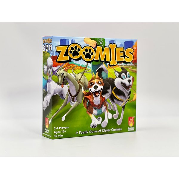 Fireside Games Zoomies – Fast-Paced Dog Walking Family Card Board Game Fun for All Ages Quick Play 2 to 4 Players Ages 10+