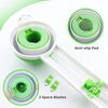 YETOOME Circular Paper Cutter, Rotary Circle Cutter Cut Paper Trimmer Scrapbooking Tool with 3 Replaceable Blades for Art and DIY Crafts, Cards Making (Green)