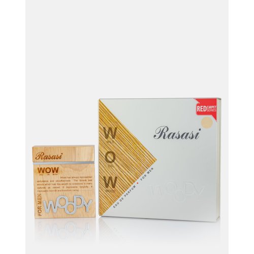 RASASI Wow Woody for Men EDP - Eau de Parfum 60 ML (2 oz) | Fruity Scents | Stars Notes of Grapefruit, Tangerine & Musk | Great Gift I