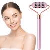 Germanium Roller Uplifting Face Massager Beauty Roller for Skin Tightening & De-Puffing, Face, Eye, Chin, Neck Massager, Anti-Aging Wrinkles Reduces