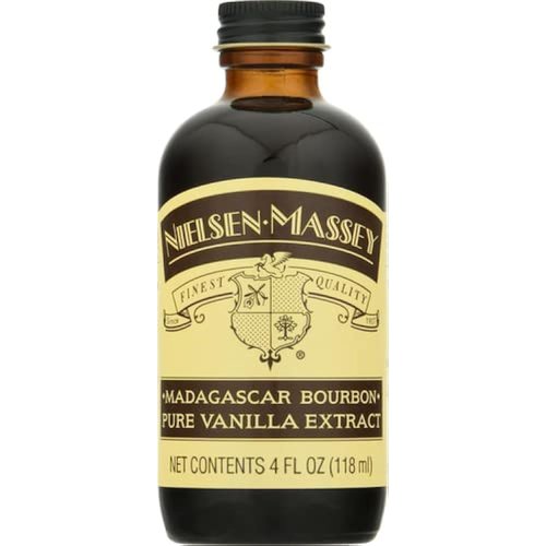 Nielsen-Massey Madagascar Bourbon Pure Vanilla Extract for Baking and Cooking, 4 Ounce Bottle