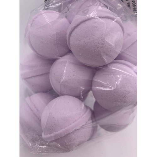 SpaPure FRENCH LILAC Bath Bombs - 14 Bath Fizzies with Shea Butter, Ultra Moisturizing (12 Oz) ...Great for Dry Skin (French Lilac FBA)