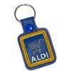 Aldi Quarter Keeper Keychain, Aldi Shopping Cart Quarter Holder Keychain, Handmade in USA from faux leather. Holds Quarter for shopping cart, Unique gift under $10