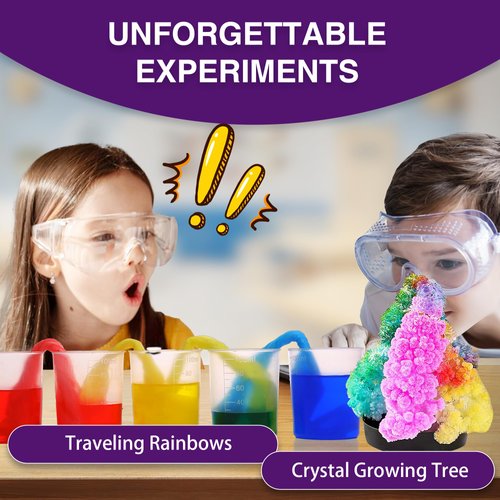 IGRL STEM Science Kits for Kids Age 8-12, Mini Science Lab with 75+ Easy Science Experiments, Featuring Chemistry Set, Science Magic, Earth Science, Educational Toys for Boys and Girls