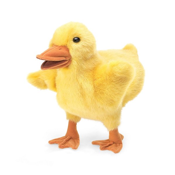 Folkmanis Duckling Hand Puppet, Yellow, 1 EA (2922)