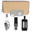 Anxingo Repower Kit for Stihl MS290 MS390 MS310 029 039 Chainsaw Repower Kit Air Filter Fuel Line Filter Oil Line Filter Spark Plug