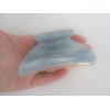Generic Blue rose iridescent colorful glitter sparkle hair claw clip for thick hair