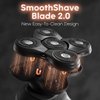 GROOMIE No Hair, Don't Care Bundle - BaldiePro Electric Head Shavers for Bald Men, Natural Pre-Shave Oil to Promote Close Shave, & Natural Aftershave Serum - Mens Head Shaver Kit w/Electric Razor