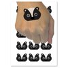 Peeking Skunk Temporary Tattoo Water Resistant Fake Body Art Set Collection - 15 2" Tattoos (1 Sheet)