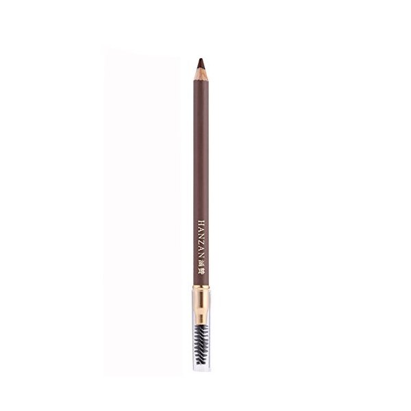 1 pcs Makeup Eyebrow Enhancer 12H Long Lasting Sweat &Waterproof Eyebrow Pencil Pen Dark Brown Eye Brow Pencil 5 Colors to Choose (2# Dark Brown)