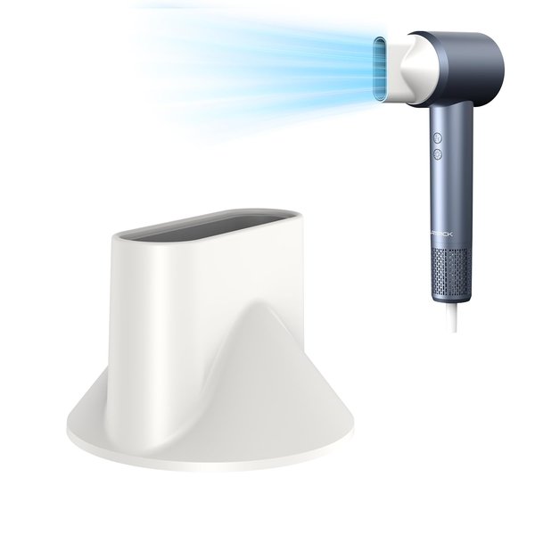 Attachment Concentrator Air Nozzle Replacement, Magnetic Smoothing Nozzle Tools Attachment for LAMPICK Hair Dryer, Blow Styling Tools Accessories for Salon and Home Use