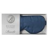 Branche Beauty Belle De Nuit Sleep Mask - Silk Eye Mask 6A Silk 22 Momme Eye Cover Sleepover Shade Blindfold Mask for Luxury Sleep in Total Darkness (Sapphire)