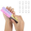 6 Pcs 8 Way Nail Buffers Blocks Nail Files for Natural Nails and Acrylic Nails, All in One Buffing Block for Shaping, Contouring, Smoothing, Polishing, Shining Nails