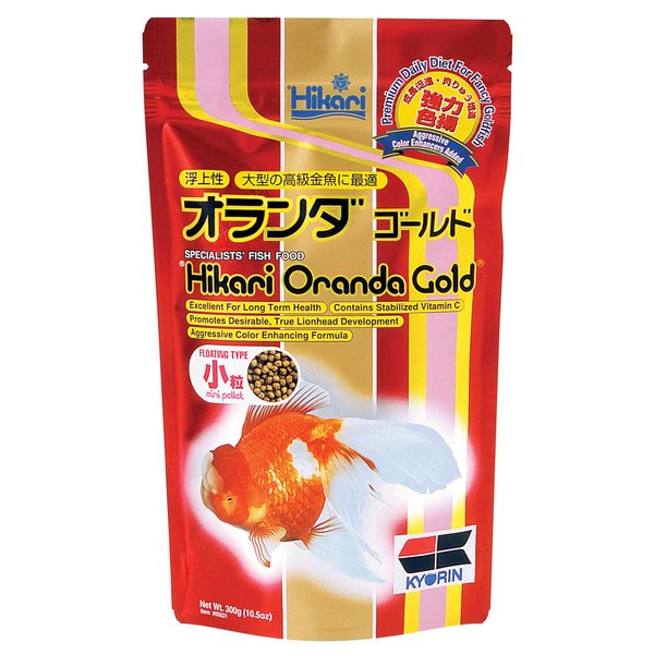 Hikari 10.5-Ounce Oranda Gold Floating Pellets for Pets, Mini
