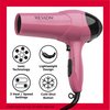 Revlon 1875W Lightweight Hair Dryer | For Easy Smooth Styling (Pink)
