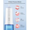 Water Dental Flosser Professional 320ML Tank Cordless Oral Irrigator - Portable and Rechargeable IPX7 Waterproof 4 Modes Water Flossing with Cleanable Water Tank for Home and Travel