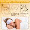XPCARE 32 Pack Steam Eye Masks for Dry Eyes, SPA Warm Sleep Eye Mask, Disposable Heated Eye Mask for Dark Circles, Puffy Eyes, Relief Stress Eye Fatigue(Chamomile)