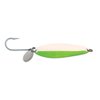 Luhr Jensen 5.0 Coyote Spoon, Everglow/Flo Green H&H/Nickel Back (Model: 5841-050-0188)