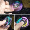 Phoenix Cool Fidget Hand Spinners Dragon Wing Finger Spinner Metal Focus Stainless Steel Fingertip Gyro Stress Relief Spiral Twister Toy Party Favors Birthday Gift for Kids Adults(Rainbow)