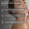 STEM Revitalize Night Cream, Night Moisturizer Face Cream, Luxury Face Moisturizer for Women, Antioxidant Support Night Cream, 1oz Bottle