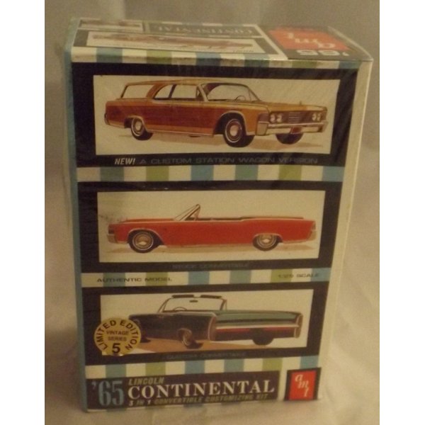 AMT 1/25 '65 Lincoln Continental 3-N-1