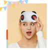 EleCharm 6PCS Cute Panda Sleep Mask Soft Plush Eyeshade Eyepatch Travelling Blinfold Mask