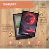 Paramint Bloodmoon MTG Card Sleeves - 100 Count Standard Size TCG Sleeves - Compatible with Magic The Gathering, Pokémon, Lorcana - Double Sleeving - Original Art Design