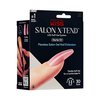 KISS Salon X-tend, Press-On Nails, Nail glue included, Tone', Medium Pink, Long Size, Coffin Shape, Includes 30 Nails, 5Ml Led Soft Gel Adhesive, 1 Led Lamp, 1 Prep Pad, 1 Manicure Stick, 1 Mini File