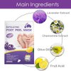 Dr.Pedi Foot Peel Mask (5 Pairs) Natural Exfoliator for Dry Dead Skin, Dry, Cracked Feet, Callus, Spa, for Baby Soft Skin Made with Lavender Extract Women and Men Peeling Exfoliating