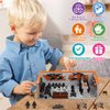 WinGift 583 Piece Armory Building Set,WW2 Military Base Army Equipment Building Kit,STEM Battle Swat Team Toys,Weapon Pack Military Equipment Gear Sets,Great Military Gift for Boy,Kid,And Teens Age 6+