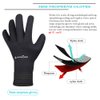 OMGear Neoprene Gloves for Snorkeling Diving Kayaking Surfing Spearfishing All WaterSports (black, M)