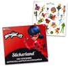 Miraculous Ladybug Blind Ball Party Favors - Bundle with 5 Miraculous Ladybug Mash'Ems Blind Ball Mini Figures Mystery Toys Plus Stickers, More | Miraculous Ladybug Figurines for Kids, Boys, Girls