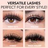 KIARA SKY LASH Cashmere Volume Lash Extensions | Premium Cashmere Lash Extensions | Soft Semi-matte natural finish | For Professional Eyelash Extensions Use Only | Black, (D-0.05-15MM)
