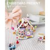 LUOGFYNI Mini Christmas Gingerbread House Building Blocks, Creative Christmas Snowman/Tree Scene Display Toy Set, Santa Claus Gift Store, a Great Holiday Idea Present for Friends Kids (788pcs)