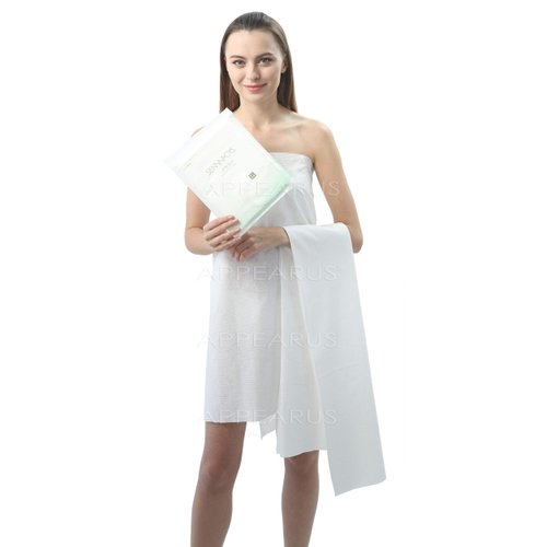 APPEARUS Disposable Bath Towels Extra Thick Hotel Spa Towel 55"x27.5" (4 Count)