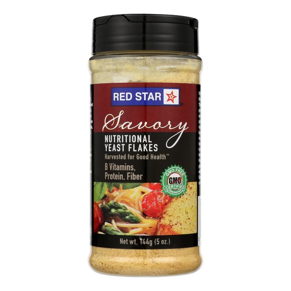 RED STAR YEAST FLAKE NUTRTNL SHKR JAR, 5 OZ