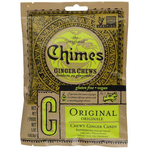 Chimes Ginger Chews, Original, 5 Ounce (Pack of 1)