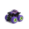 AHYCS Monster Truck Toys, Friction Powered Monster Trucks for Boys, Push and Go Vehicles Toy for Kids, Inertia Vehicle, Stunt On-Road Vehicle, Great for Birthday Party Gift for Boys Girls (Purple)