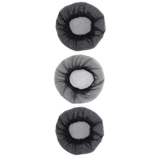 Invisible Hairnet Breathable Wig Accessories Black Elastic Hair Net Hair Styling Mesh Hair Net Weaving Wig Cap