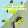 Hebepe Green Tea Matcha Face Scrub, Extra Gentle Exfoliating Cleanser, with Hyaluronic Acid, Collagen, Vitamin C, E, Apricot, Shea Butter, Natural Moisturizing Blackhead Facial Cleansing Exfoliator