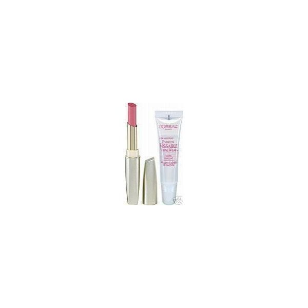 Loreal Endless Kissable Shinwear Lip Duo #230 Rose Afterglow Lip gloss