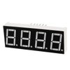 uxcell Common Anode 12Pin 4 Bit 7 Segment Display 1.98 x 0.75 x 0.31 Inch 0.55" Red LED Display Digital Tube 5pcs