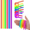 25 Pack Monkey Noodles - Fidget Stretchy Sensory Toys for Kids and Toddlers - Autism Sensory Products - Stretchy String - Party Favors for Kids - Treasure Box Toys for Classroom Easter Toys